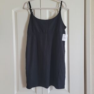 NWT O'Neill Black Textured Mini Dress